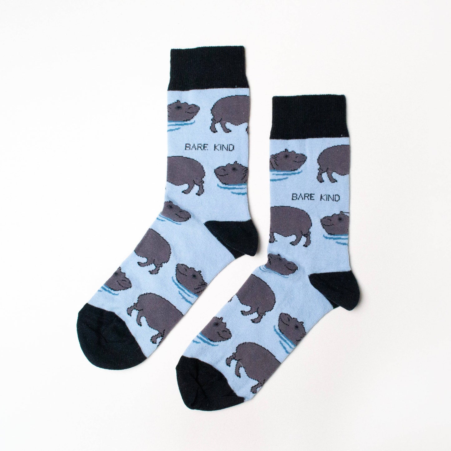 Bamboo Socks - Hippos