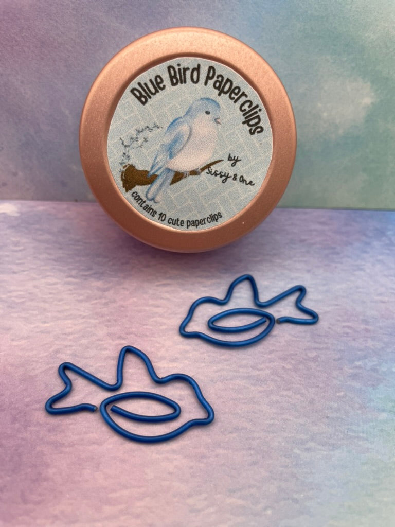 Paperclips - Blue Birds