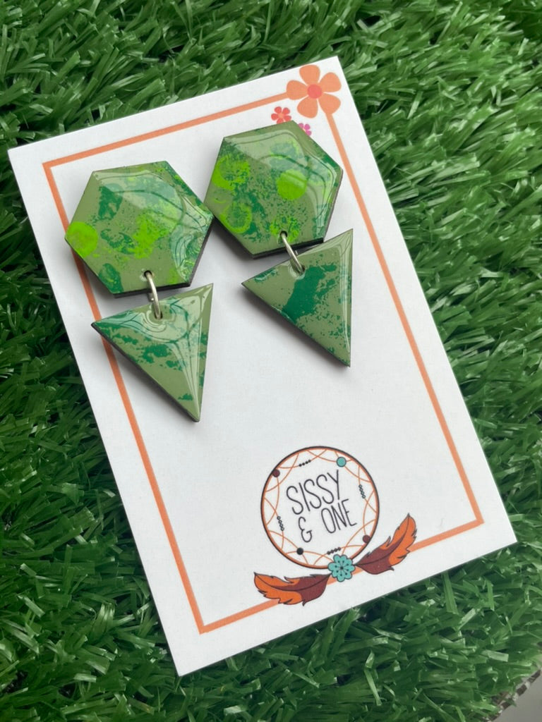 WEBSTER Collection - Going Green Earrings