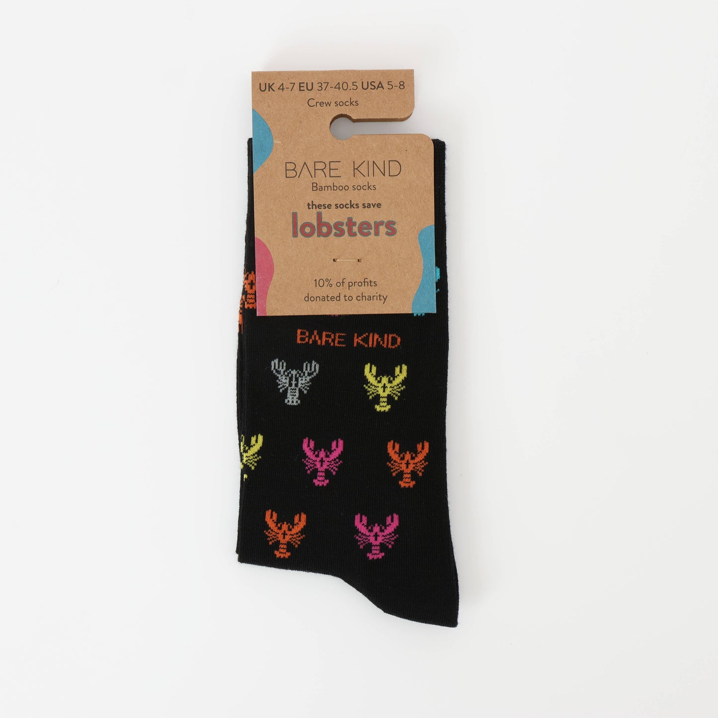 Bamboo Socks - Mini Lobster