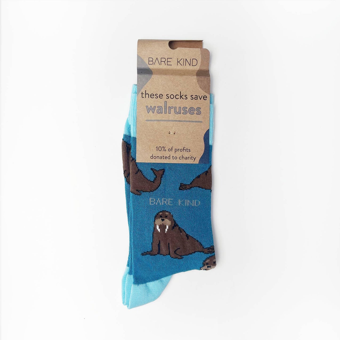 Bamboo Socks - Walruses