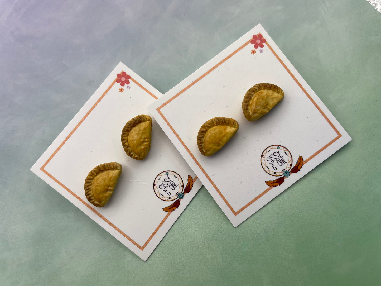 Cornish Pasty Earrings
