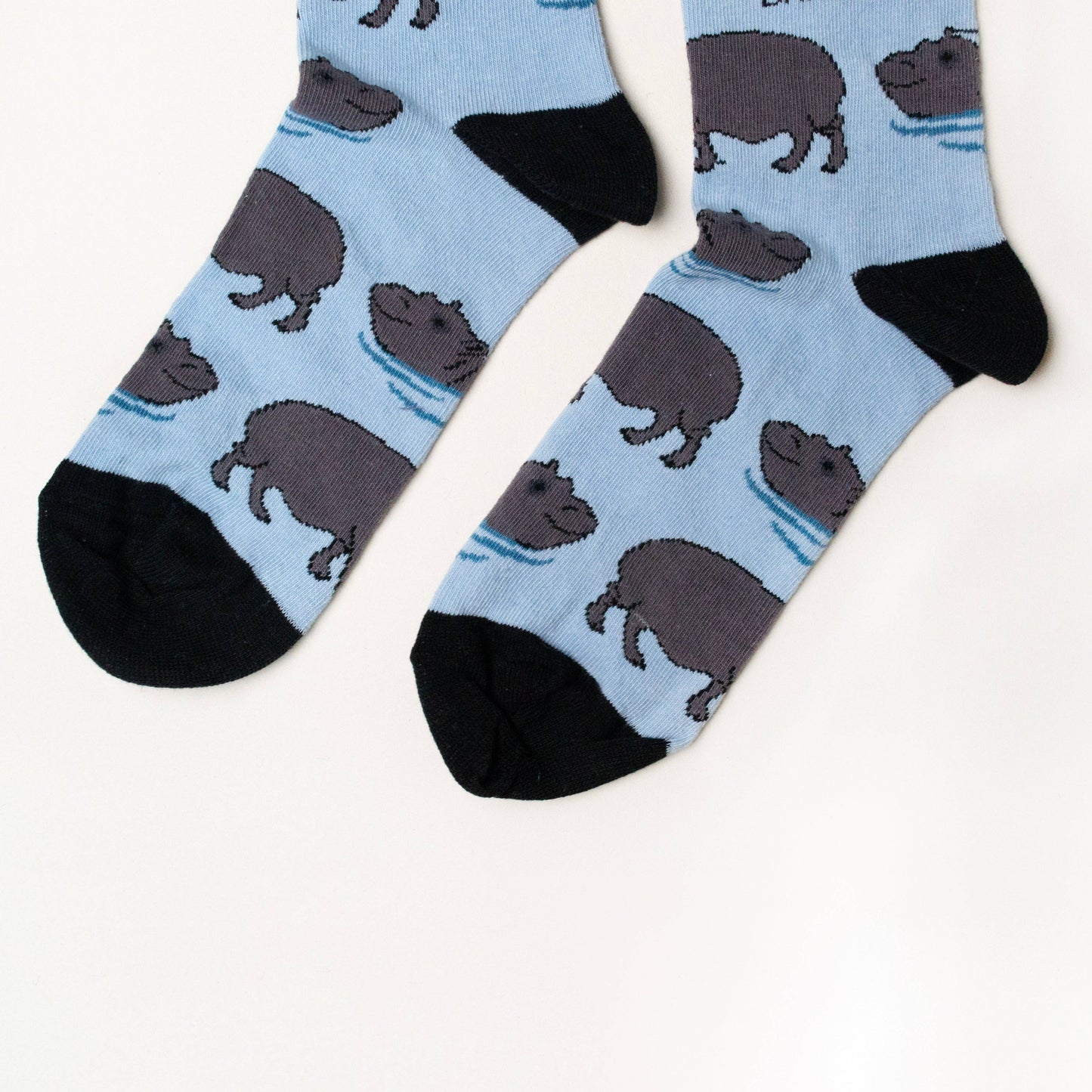Bamboo Socks - Hippos