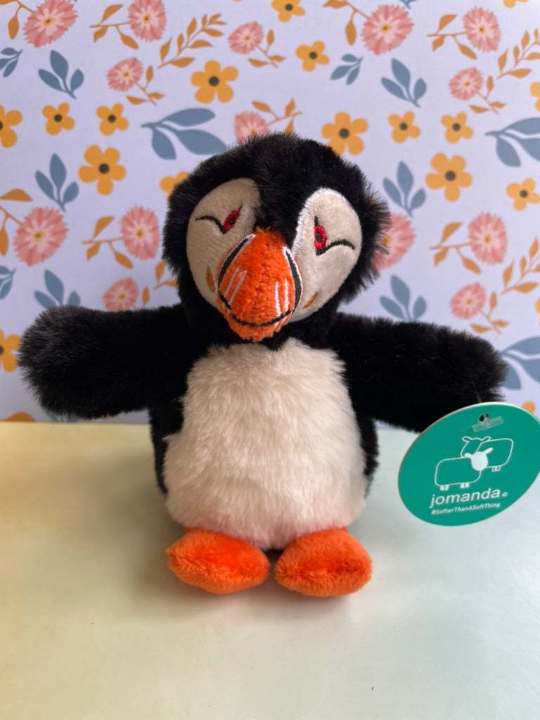Puffin Soft Toy Mini Baby Plush - 13cm