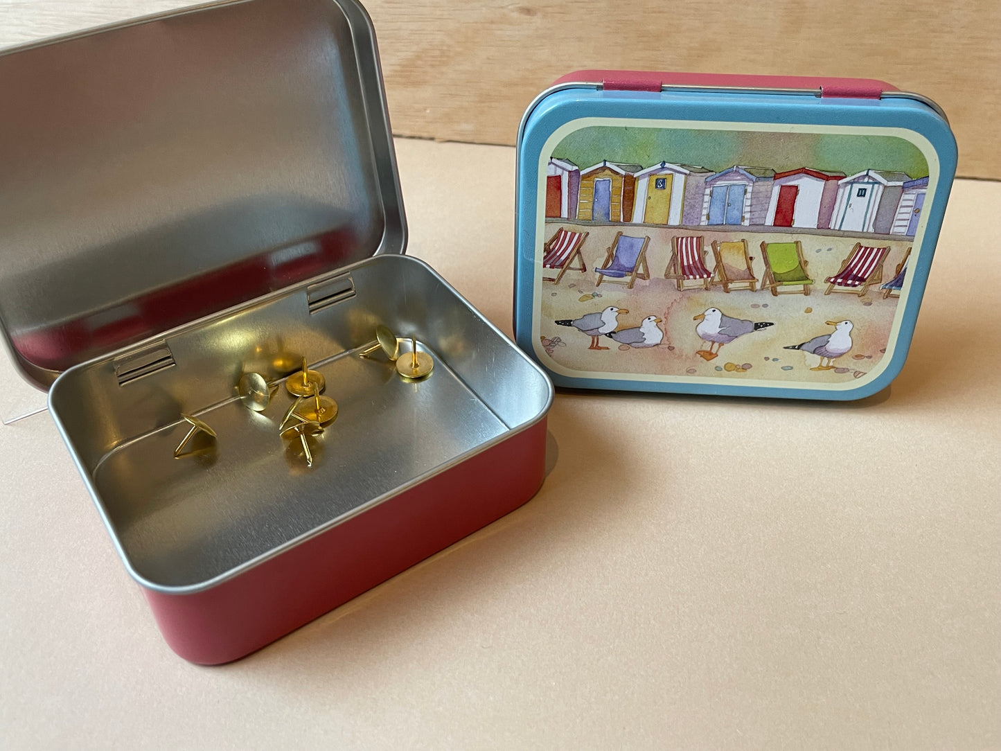 Beach Huts - Mini Tin