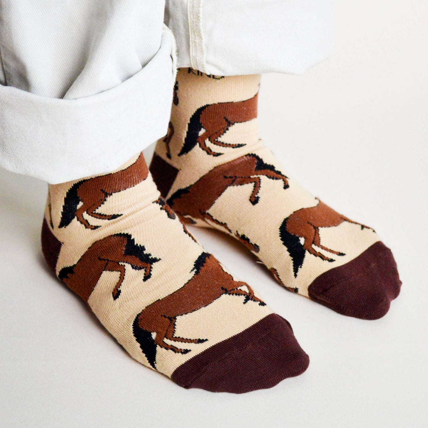 Bamboo Socks - Horse