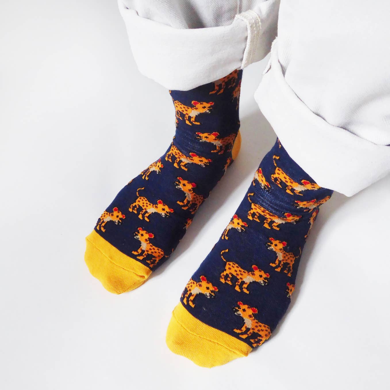 Bamboo Socks - Leopard