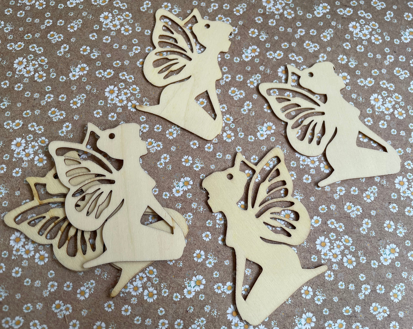 Bare Basics - Wooden Shapes (6pcs) - Fairies
