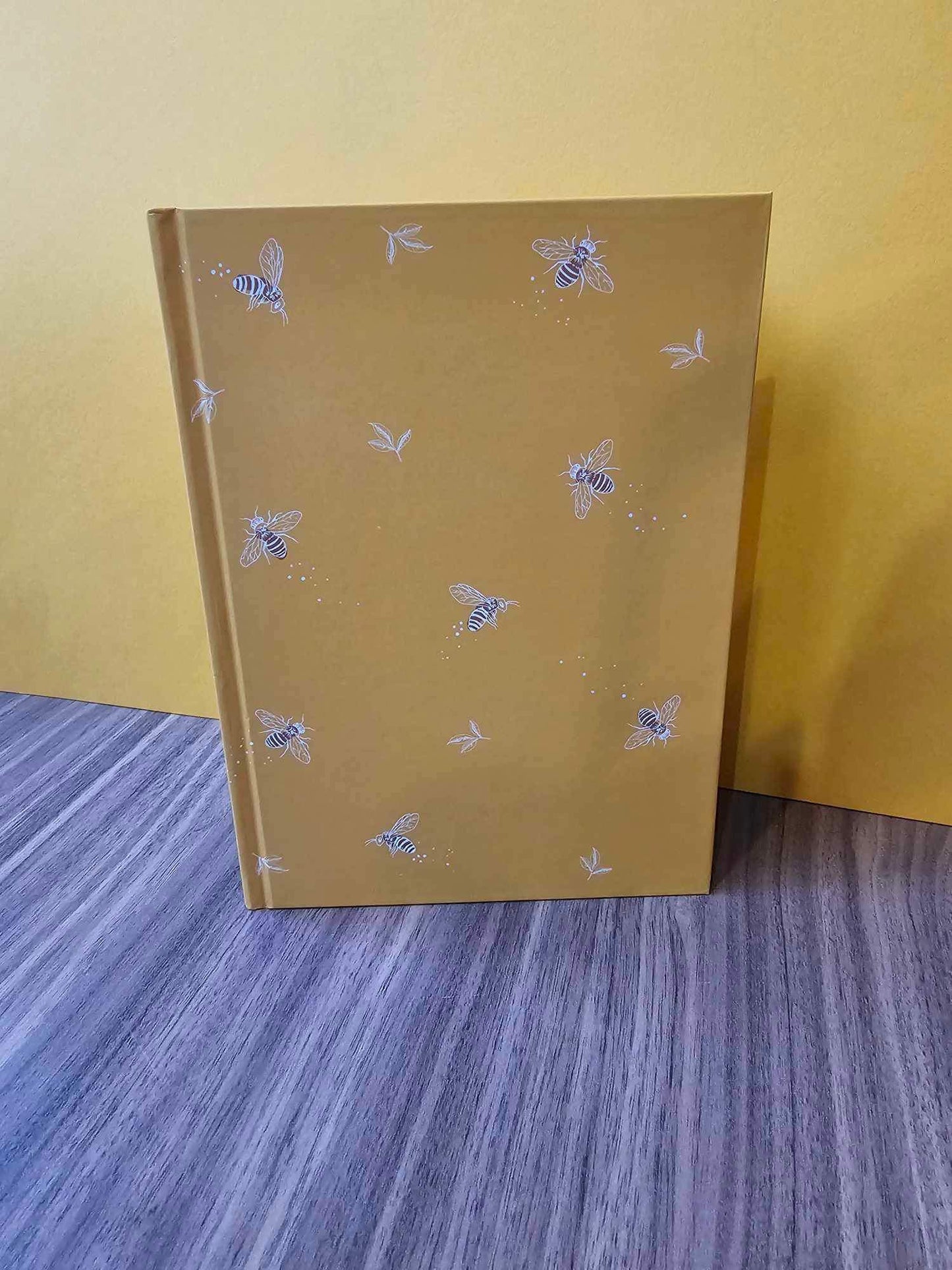 Yellow Hardback Bee Notebook
