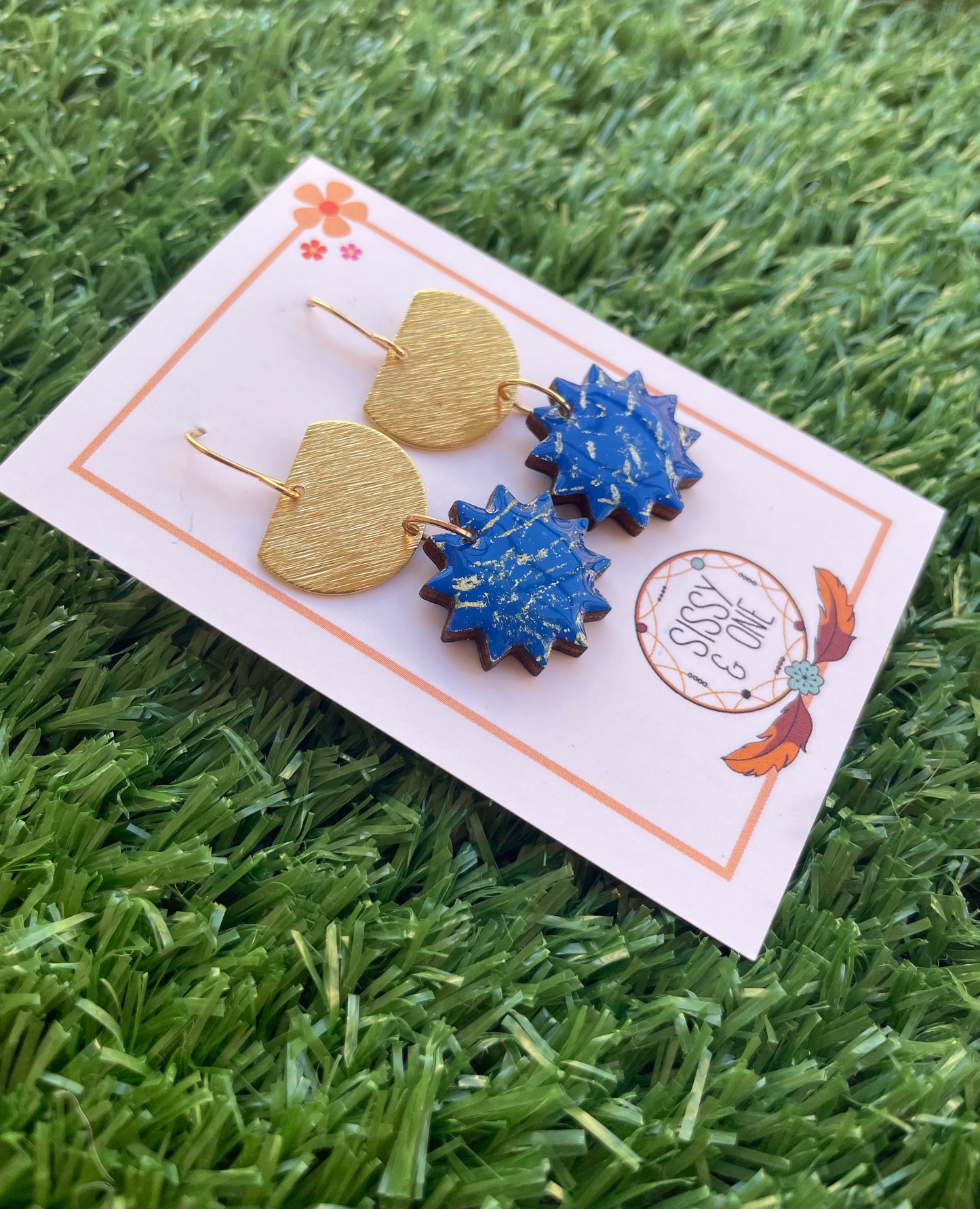 The Cobalt Jazz - Earrings