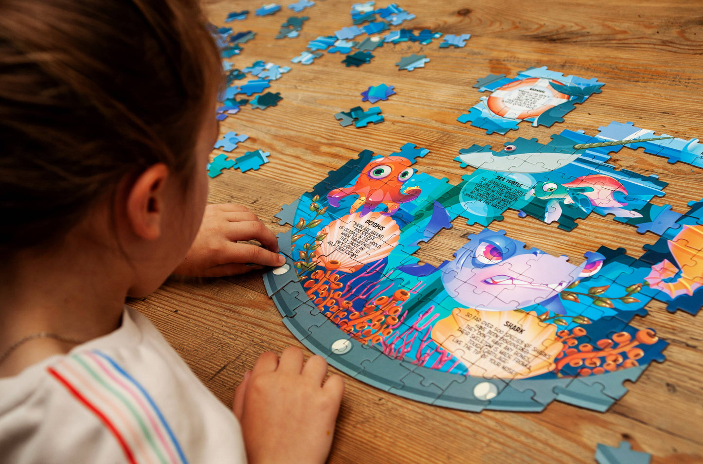 Children's Reversible Jigsaws - Ocean Creatures