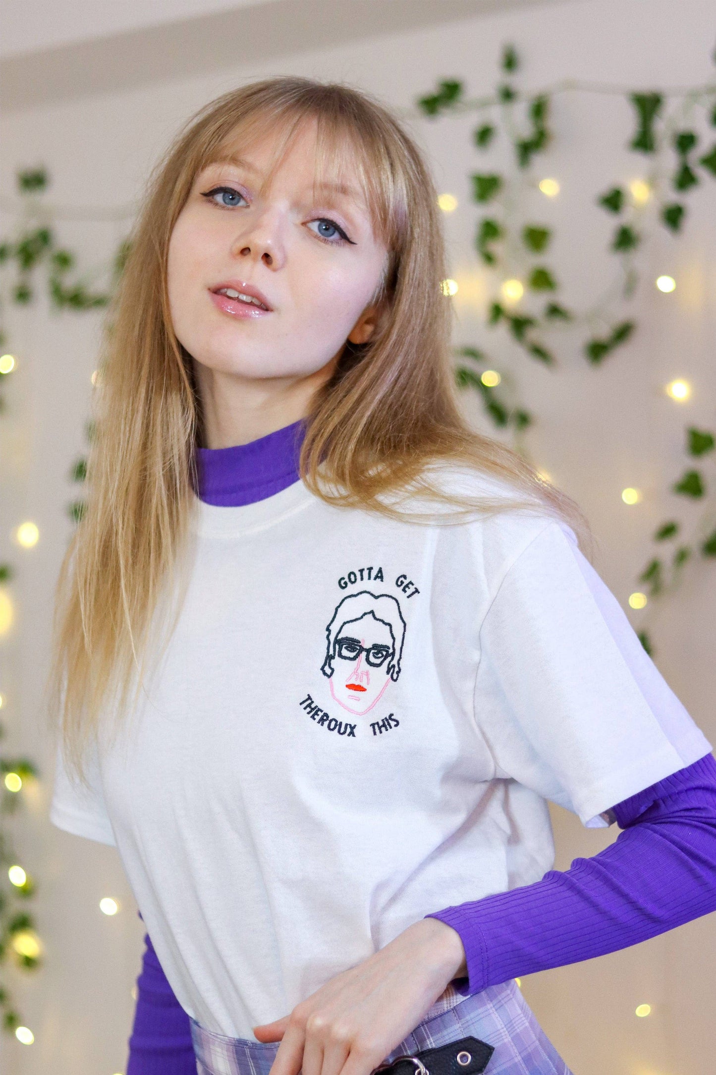 Gotta Get Theroux This Embroidered T-Shirt