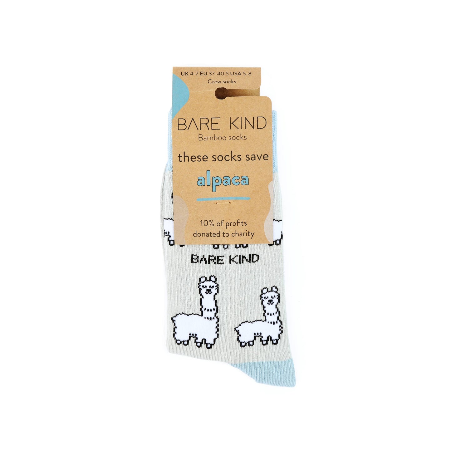 Bamboo Socks - Alpacas