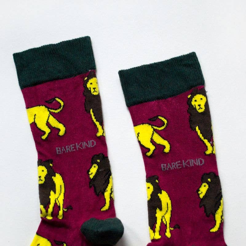 Bamboo Socks - Lions