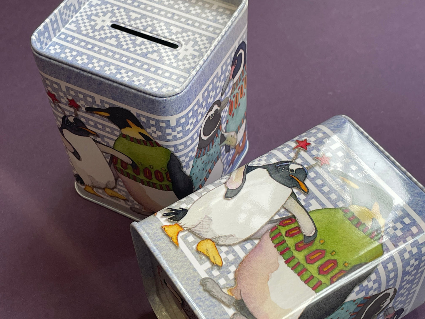 Penguins in Jumpers Money Box