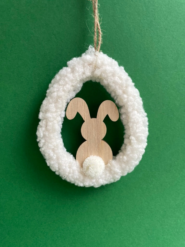 Hanging Sherpa Bunny Decorations