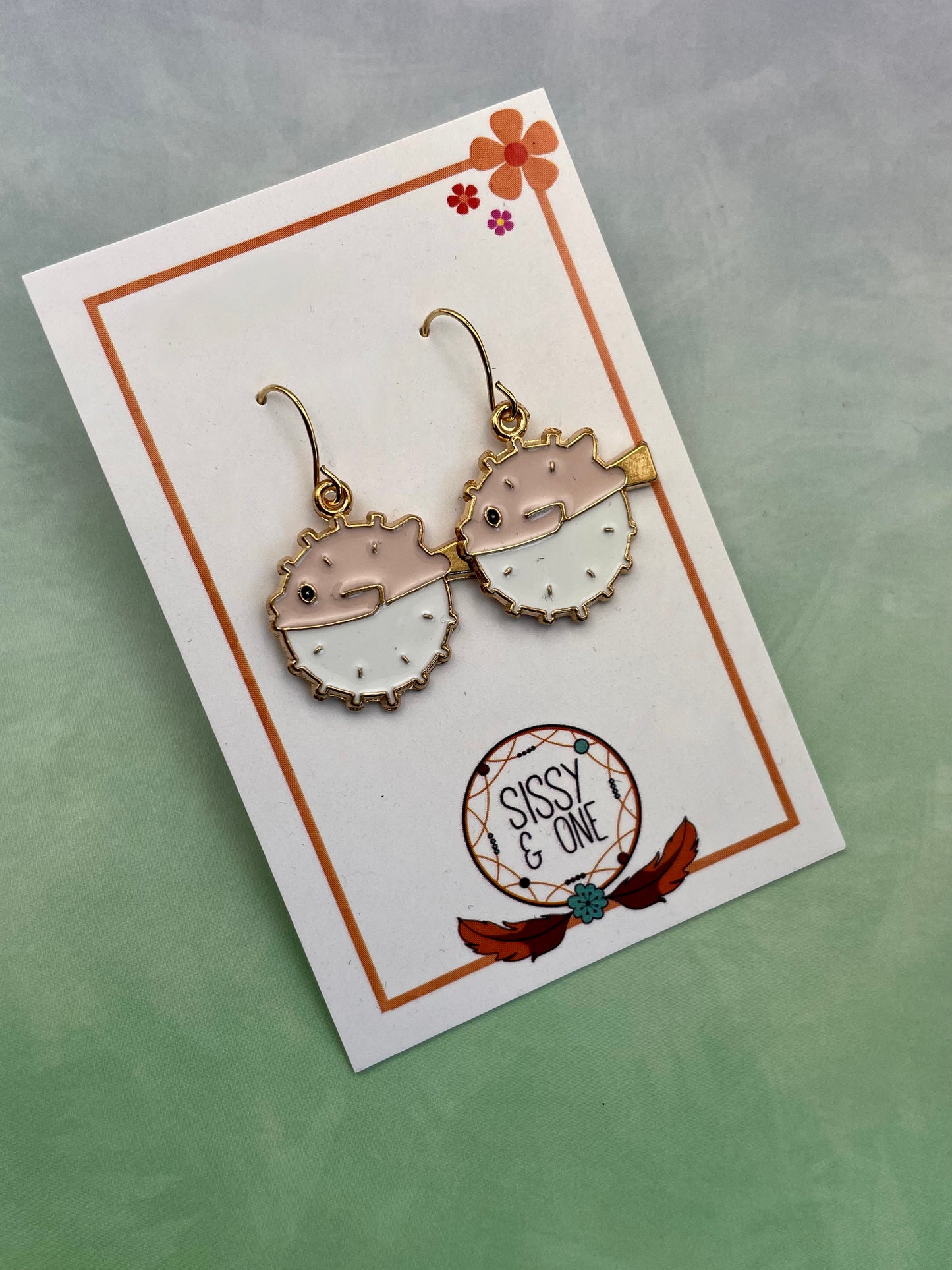 Pufferfish Earrings
