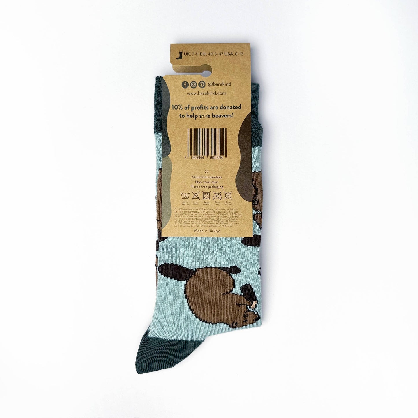 Bamboo Socks - Beavers