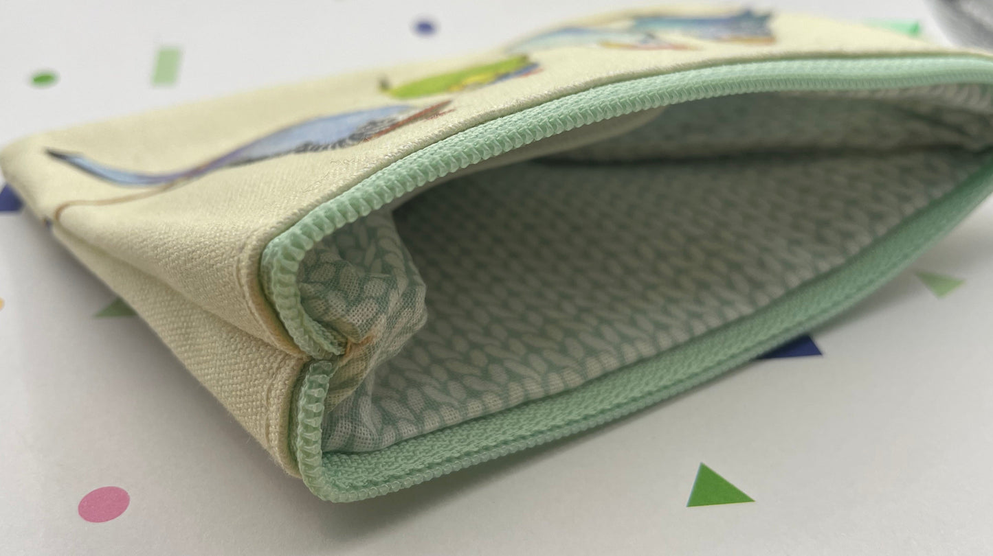 Budgies in Beanies Purse