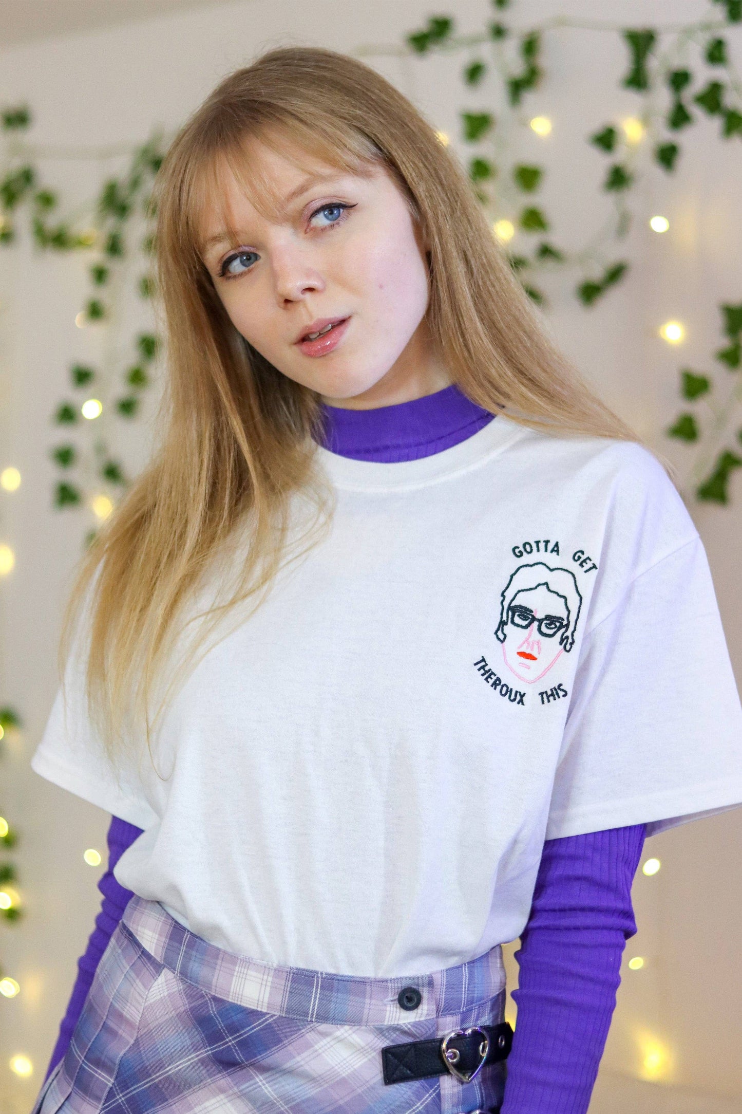 Gotta Get Theroux This Embroidered T-Shirt