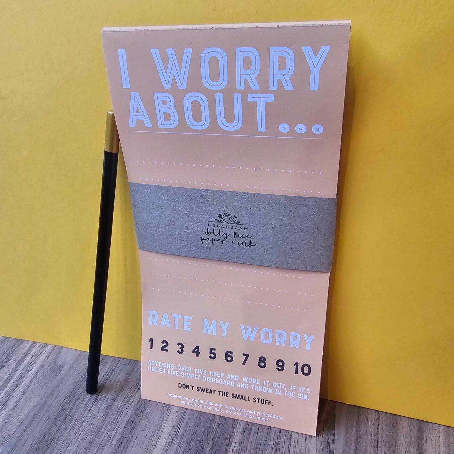 I Worry About... List Pad