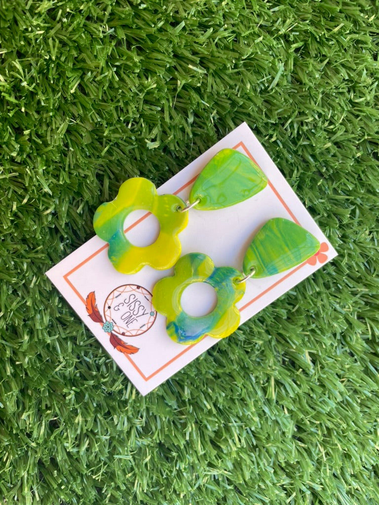 Groovy Baby Flower Earrings