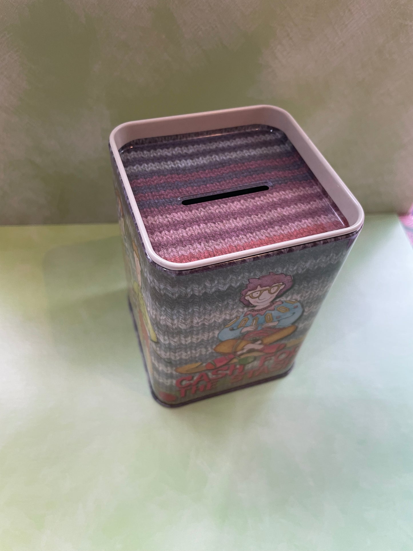 Crafting Moneybox Tin