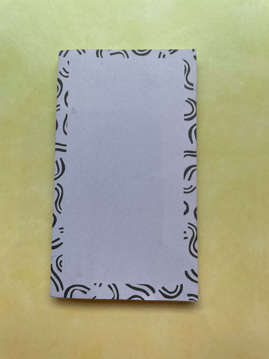 Wavy Detail Sticky Notes