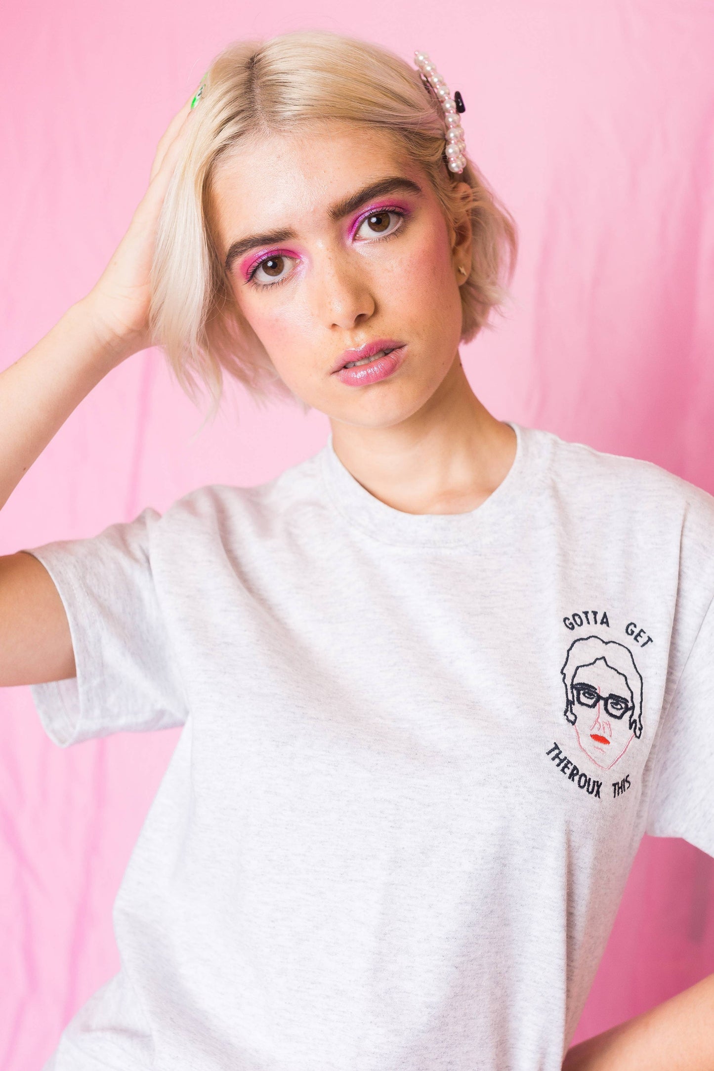 Gotta Get Theroux This Embroidered T-Shirt