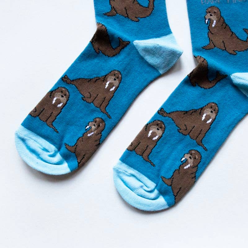 Bamboo Socks - Walruses