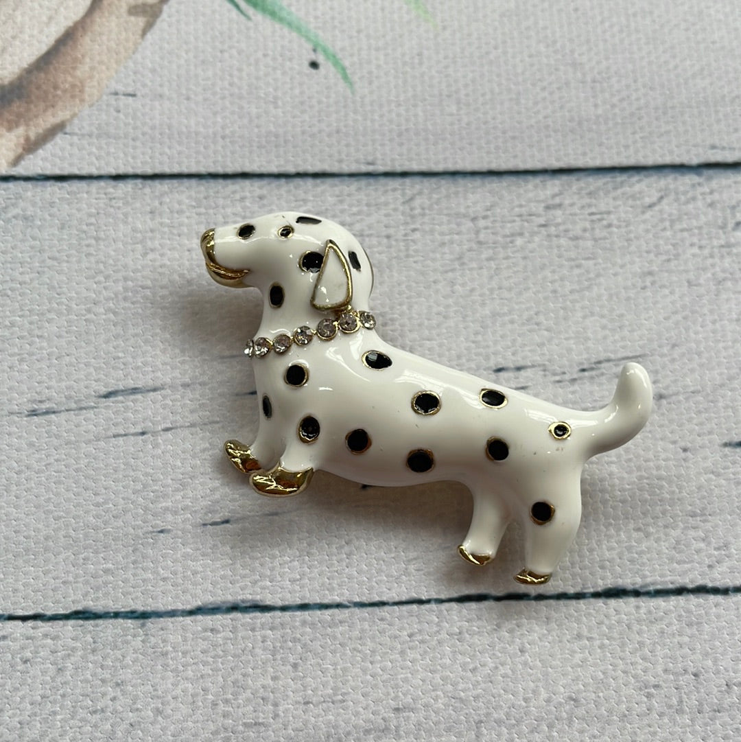Dalmatian Brooch