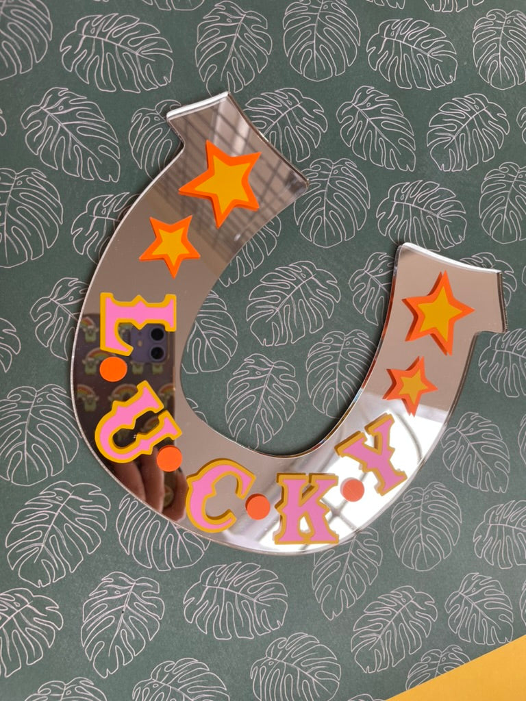 Lucky Horseshoe Mini Mirror