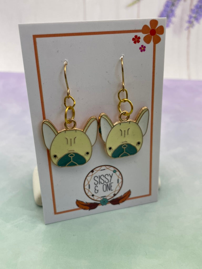 Lil Frenchie Earrings