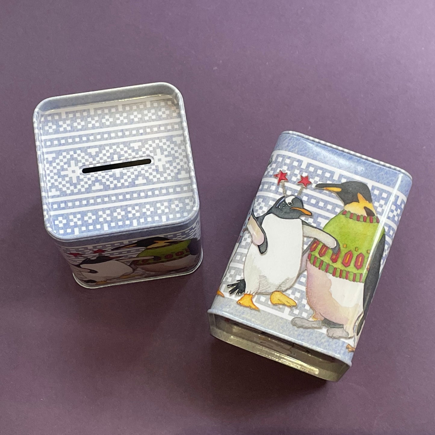 Penguins in Jumpers Money Box