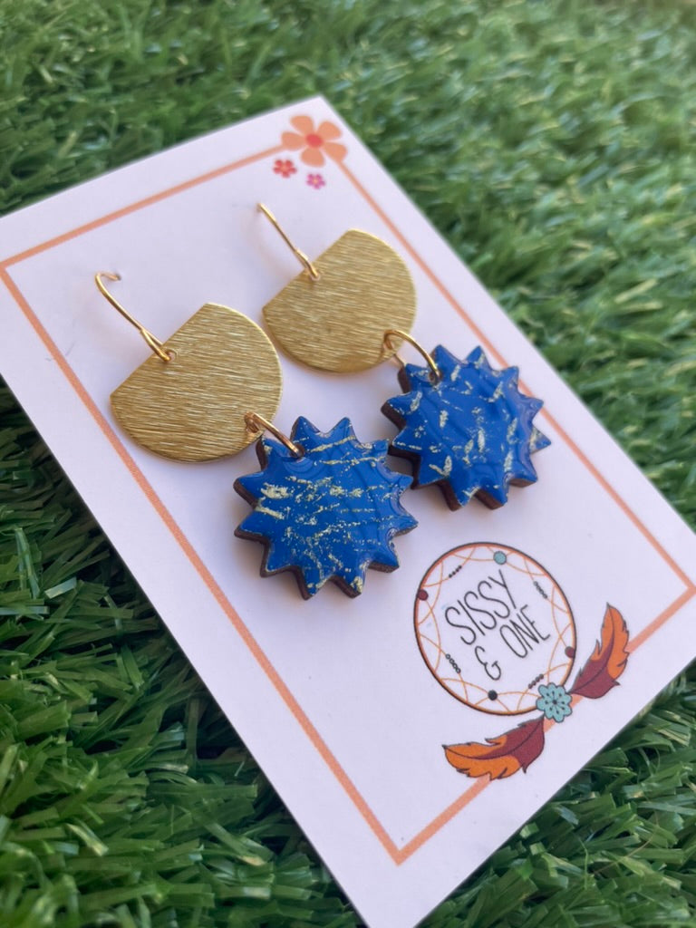 The Cobalt Jazz - Earrings