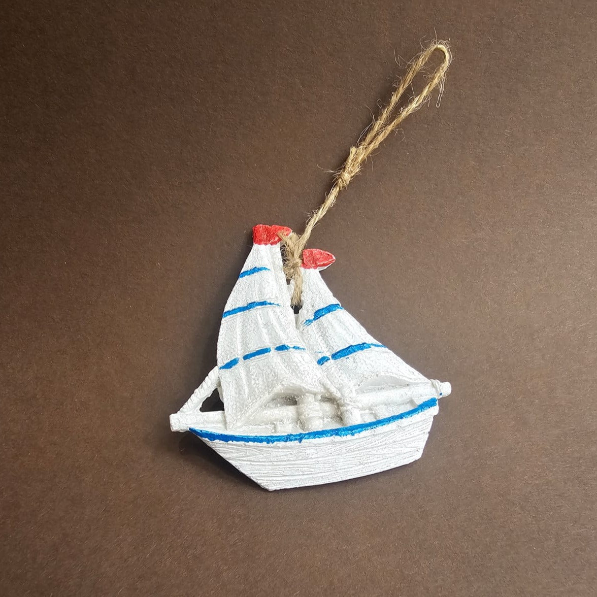 Small White Boat Dec