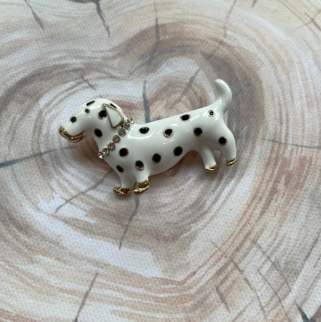 Dalmatian Brooch