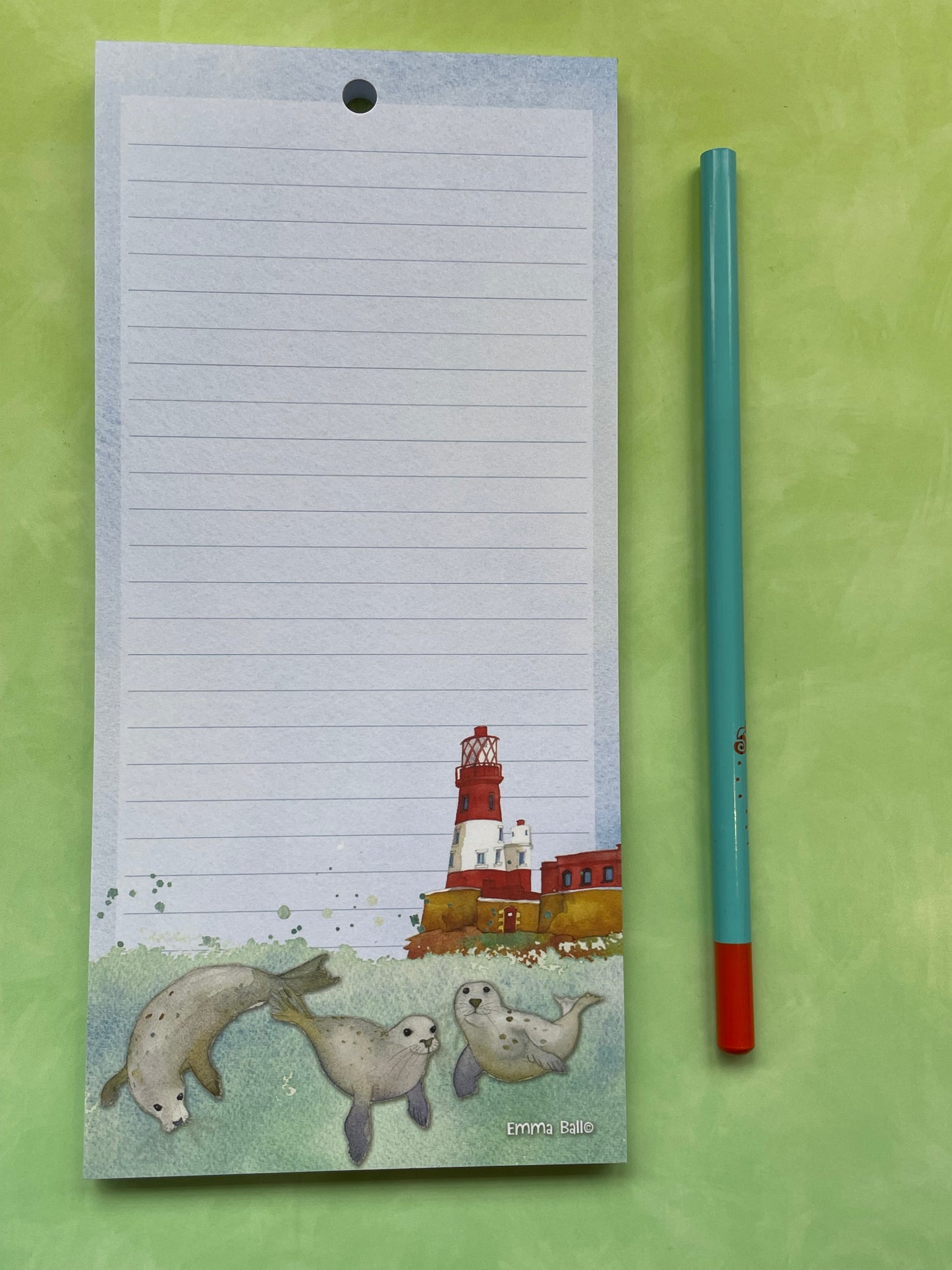 Swimming Seals List Pad