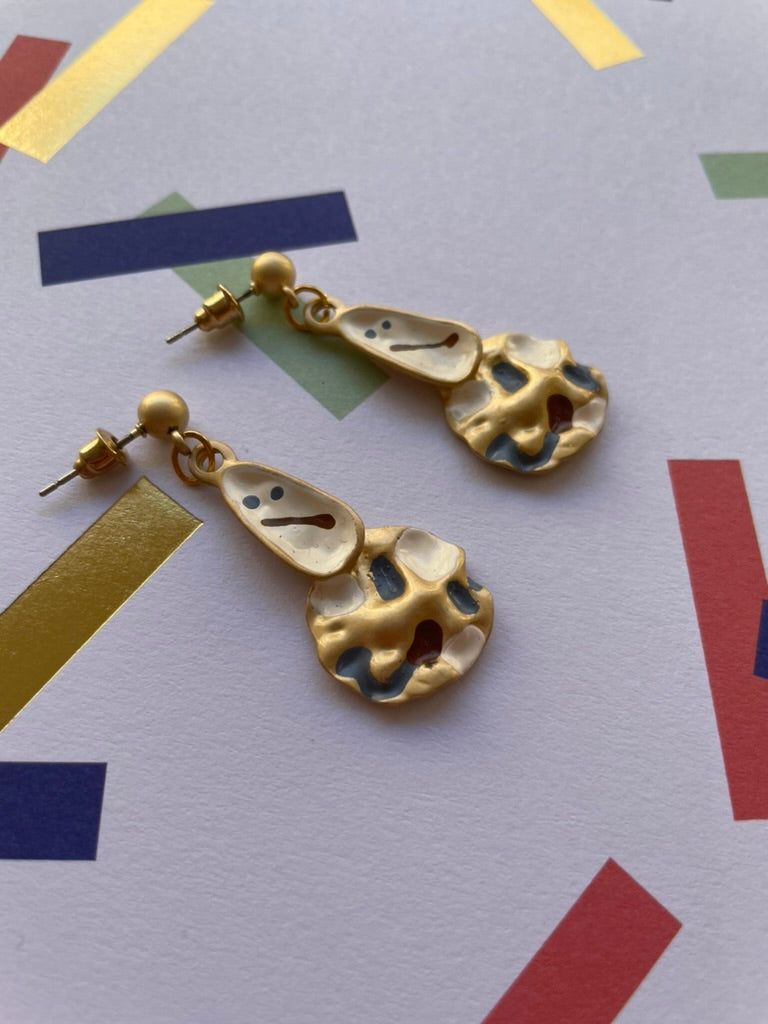 Abstract Design Earrings