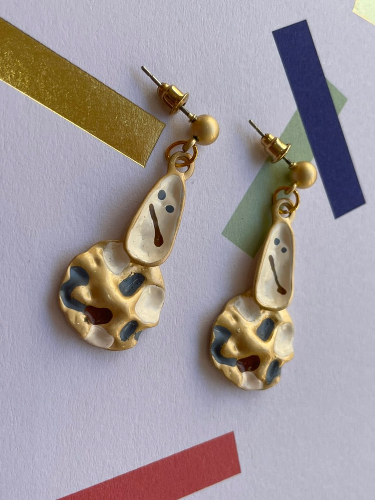 Abstract Design Earrings