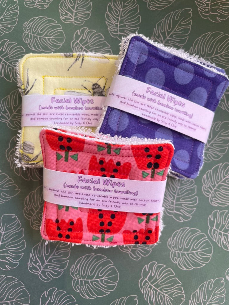 Bamboo Facial Wipes - Bumble Bee