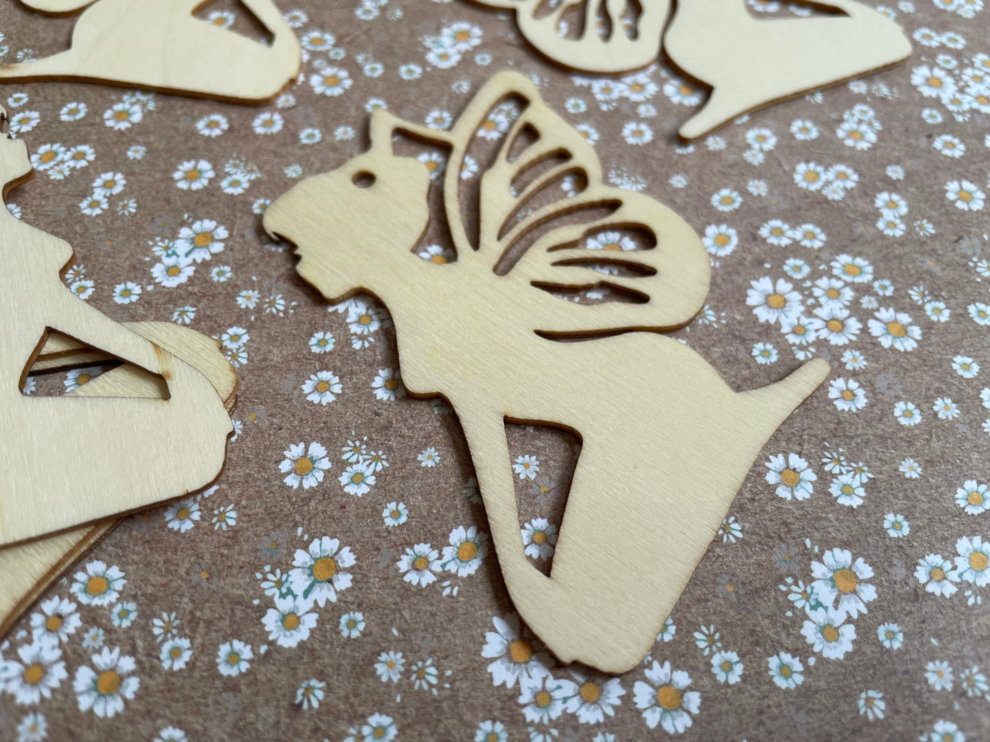 Bare Basics - Wooden Shapes (6pcs) - Fairies