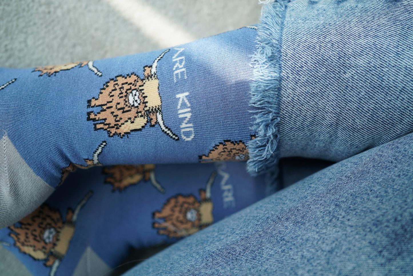 Bamboo Socks - Highland Cows