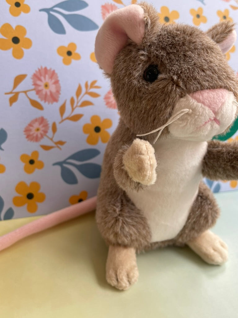 Mini Mouse Toy Plush Soft Baby Safe - 12cm