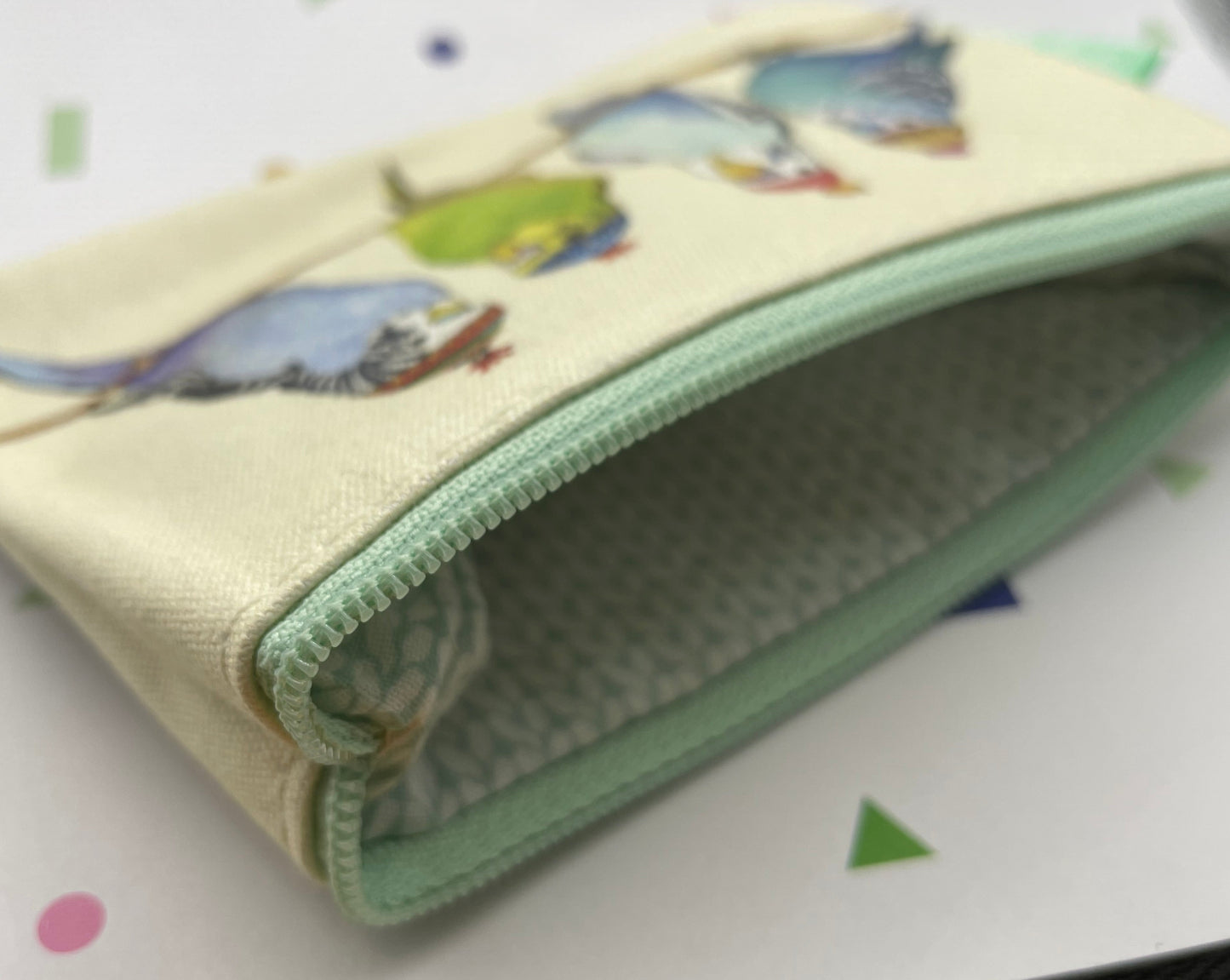Budgies in Beanies Purse