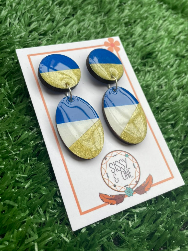 WEBSTER Collection - Blue Bold Chic Earrings