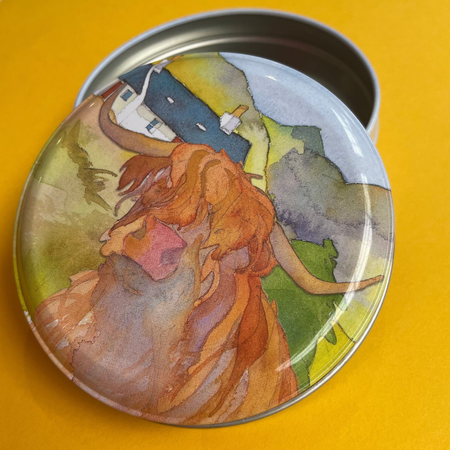 Highland Cow (Coo!) Tin