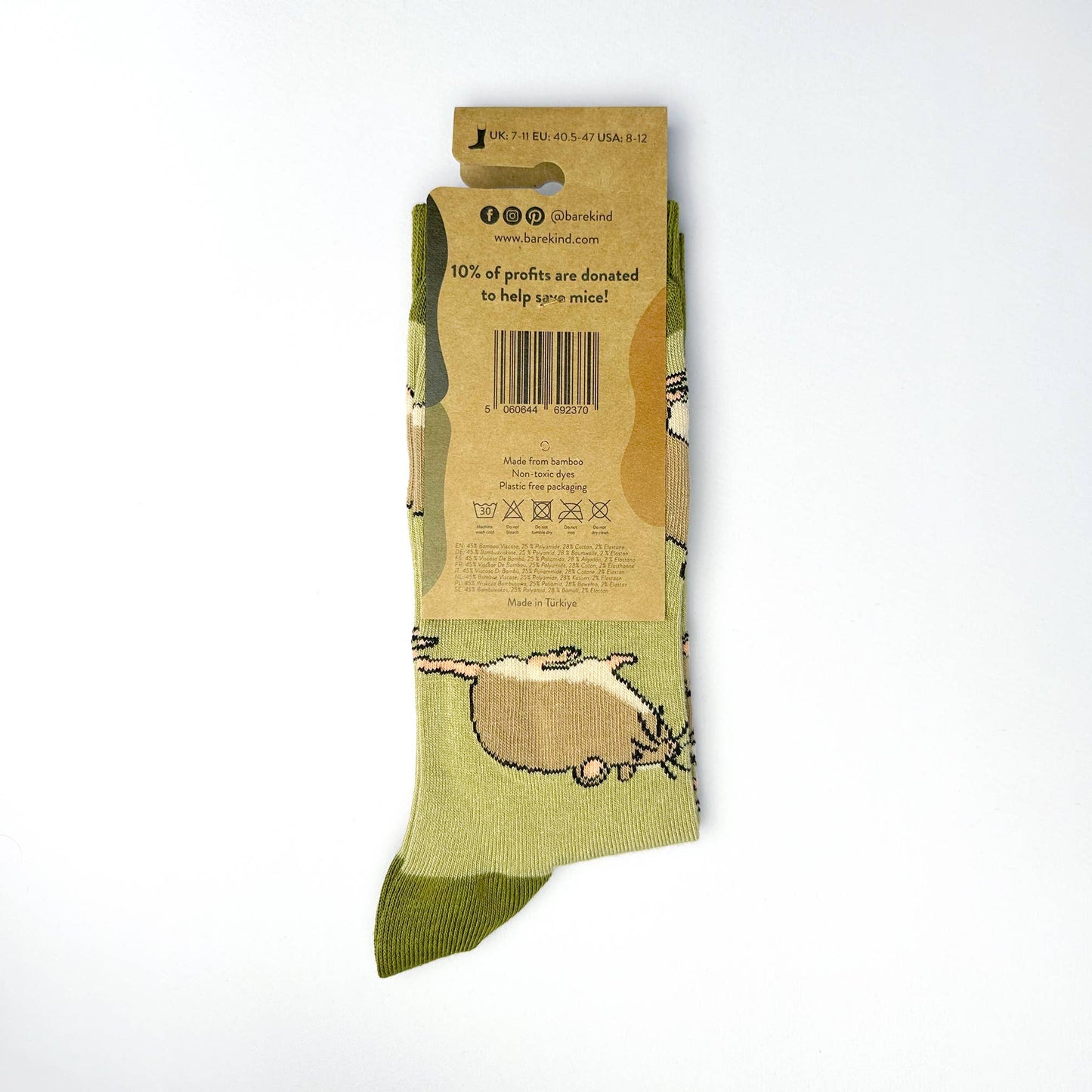 Bamboo Socks - Harvest Mice