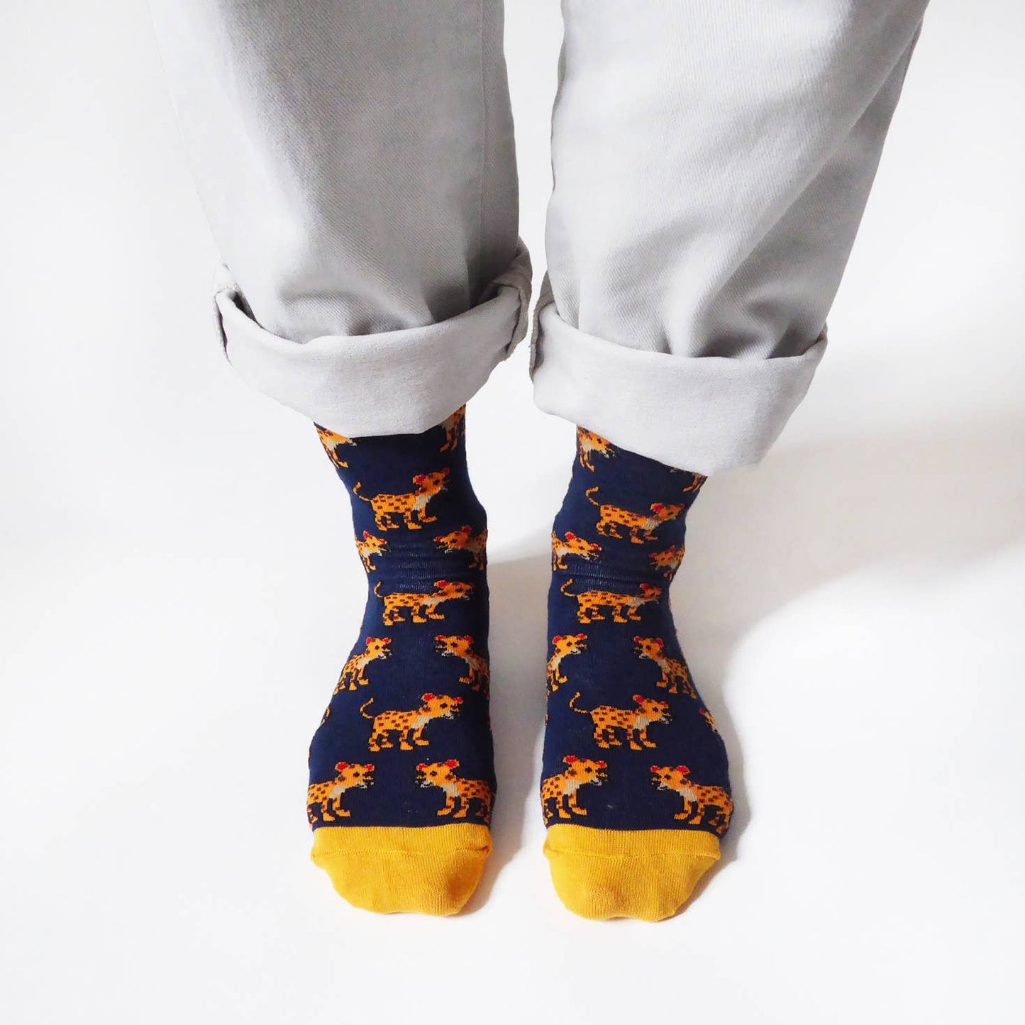 Bamboo Socks - Leopard