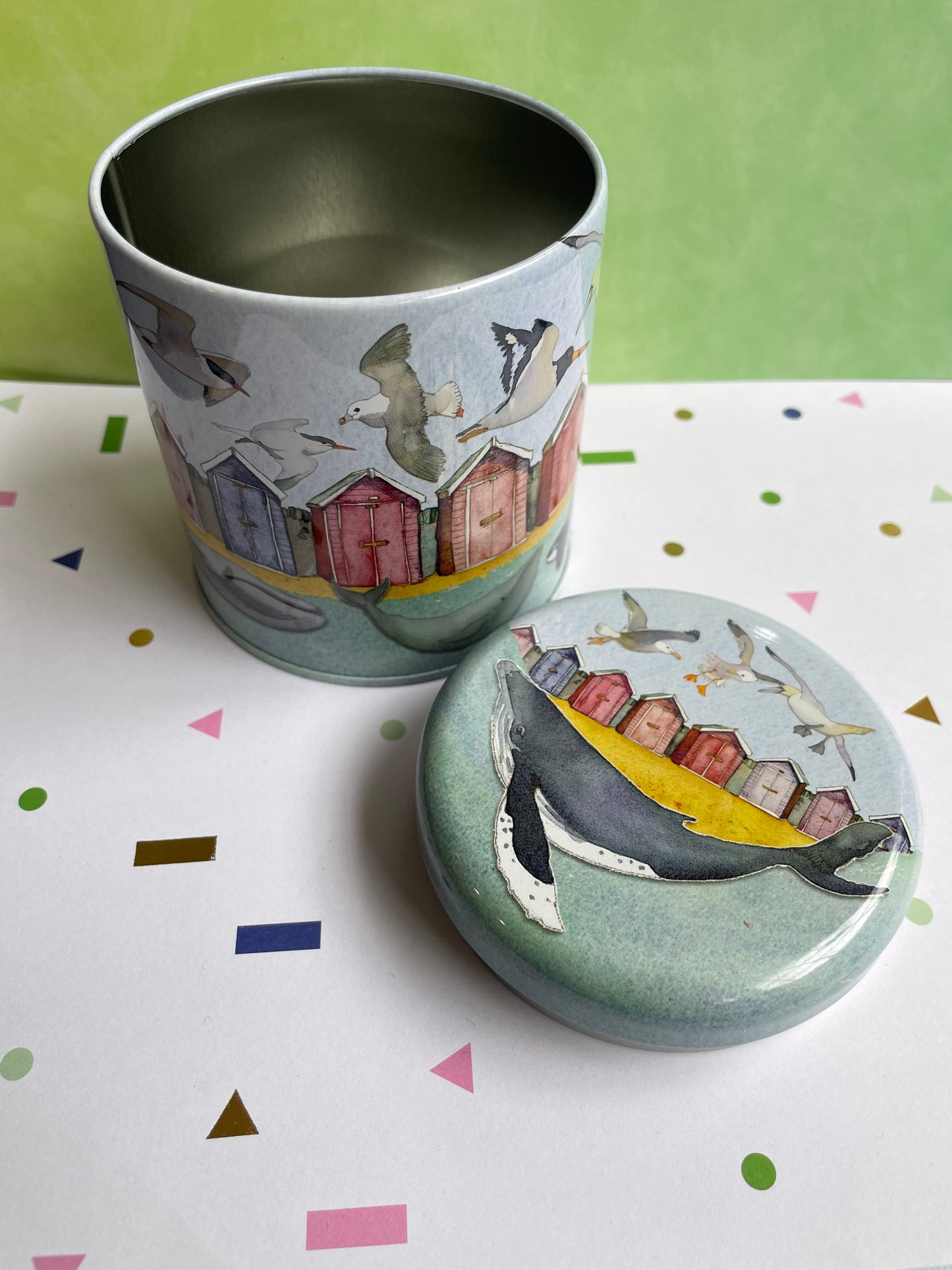 Sealife Round Tin